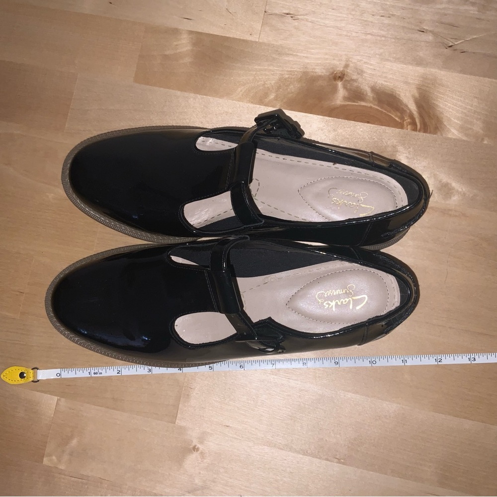 mary jane clark’s womens 9.5 eu 41 black like‎ new - Picture 2 of 11